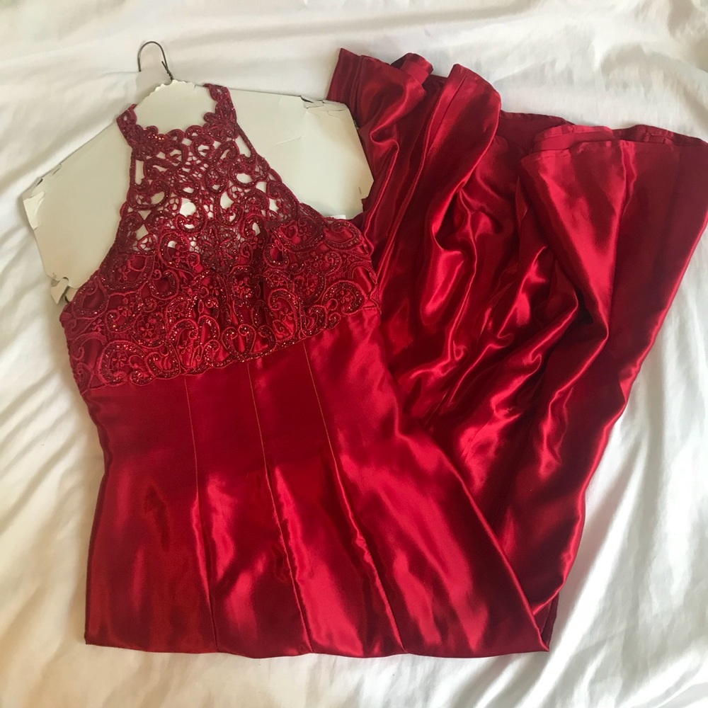 Vintage 90s Prom Dress